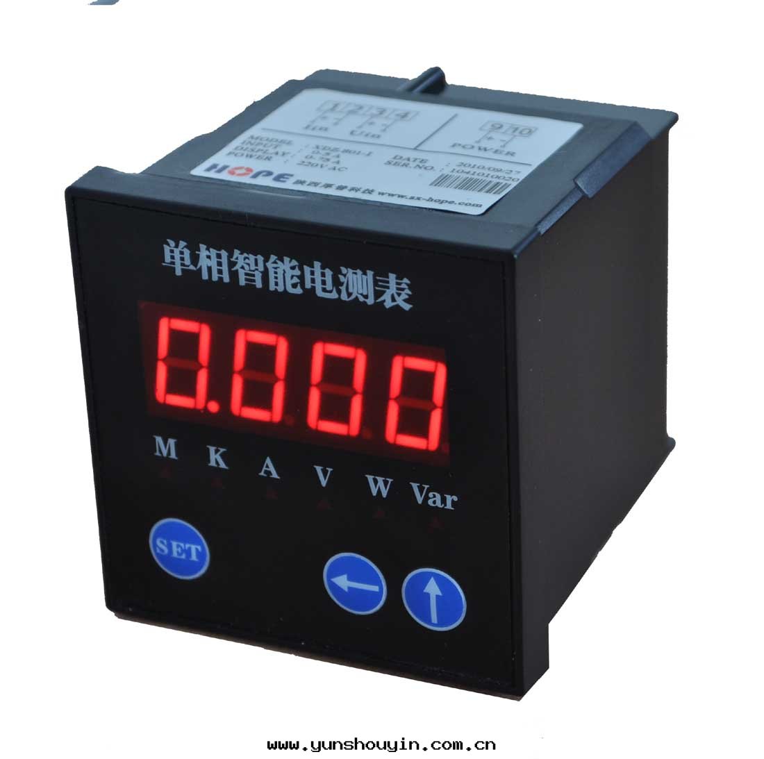 80*80系(xì)列單相智能(néng)電(diàn)測表(biǎo)