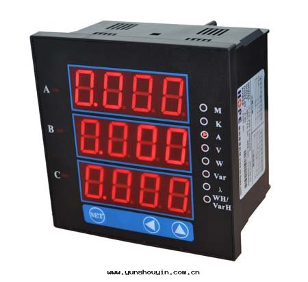 120*120系(xì)列三(sān)相數顯表(biǎo)